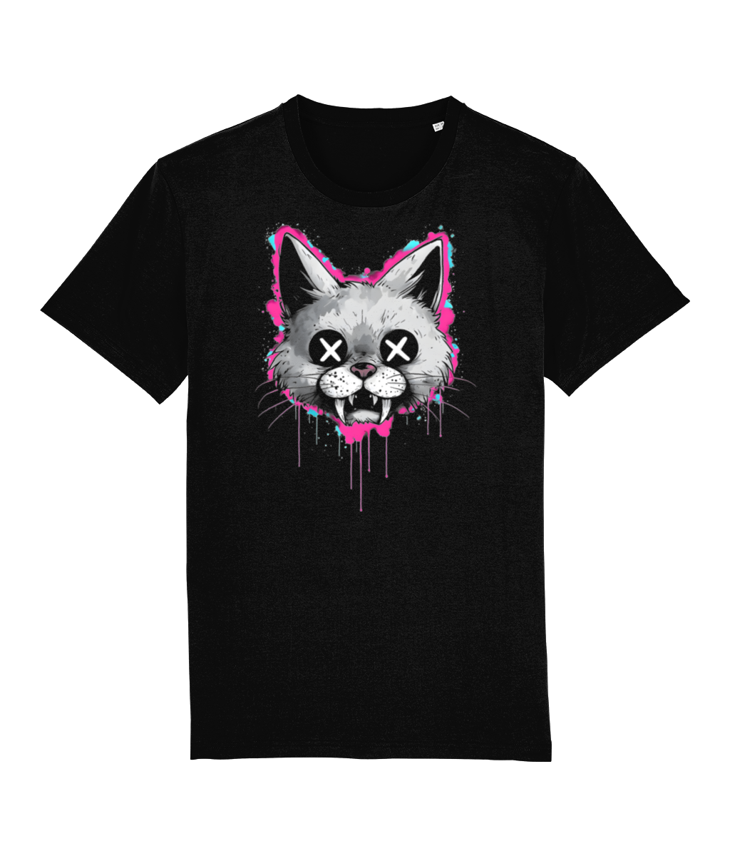 Drippy Cat Organic T-Shirt