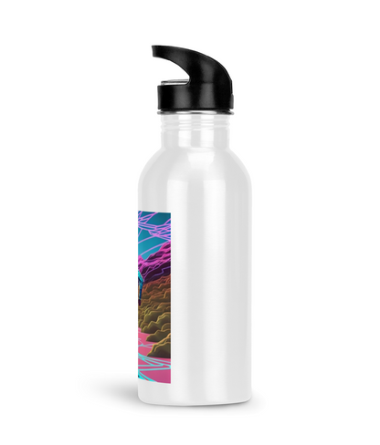 Neon Runner II Gym Fitness Water Bottle 600ml