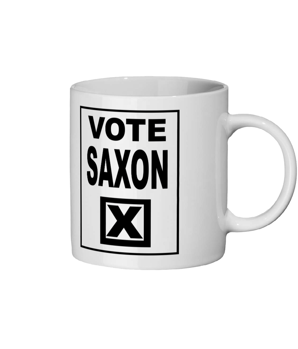 Doctor Who Vote Saxon The Master Mug