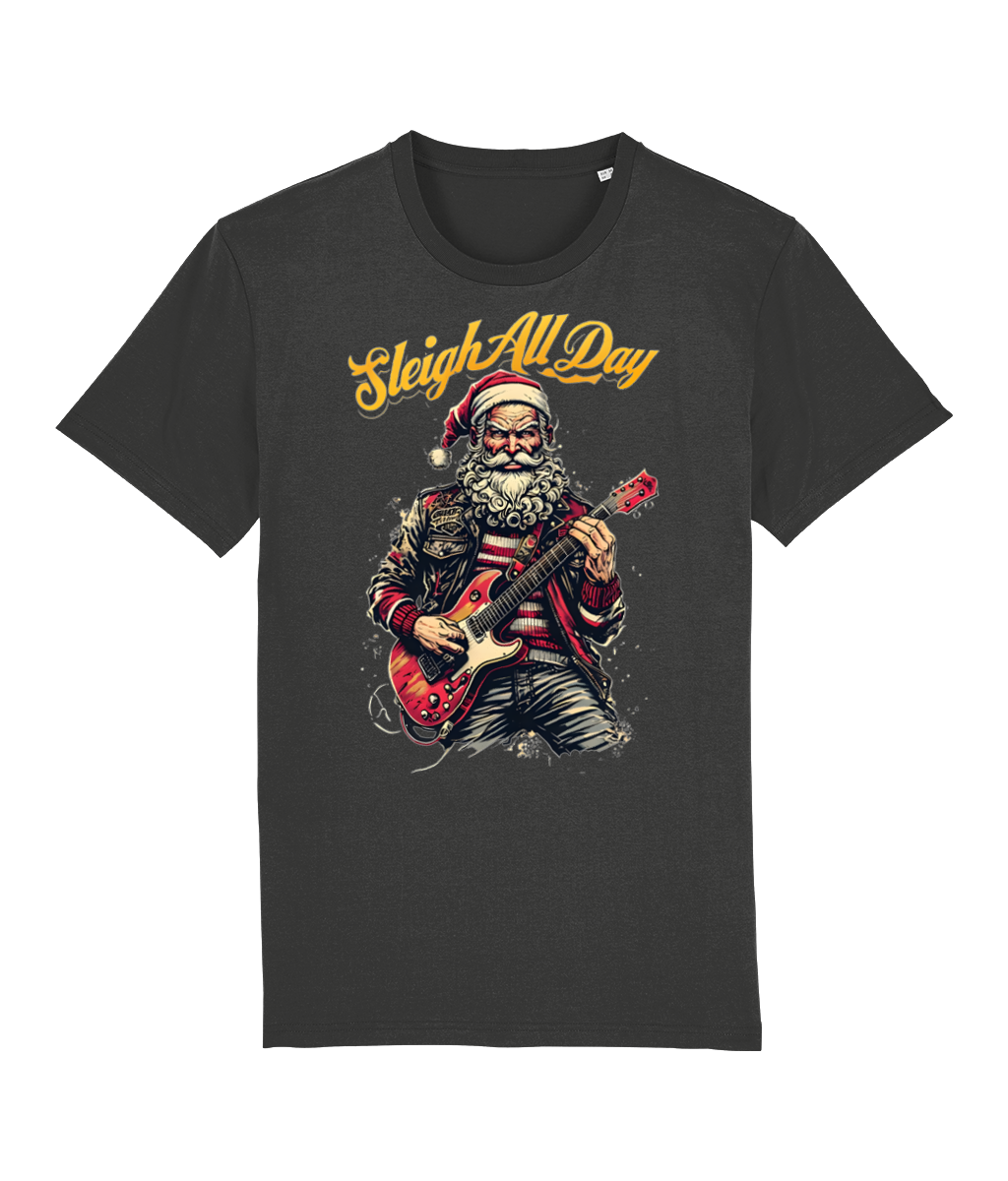 Santa Sleigh All Day Organic T-Shirt