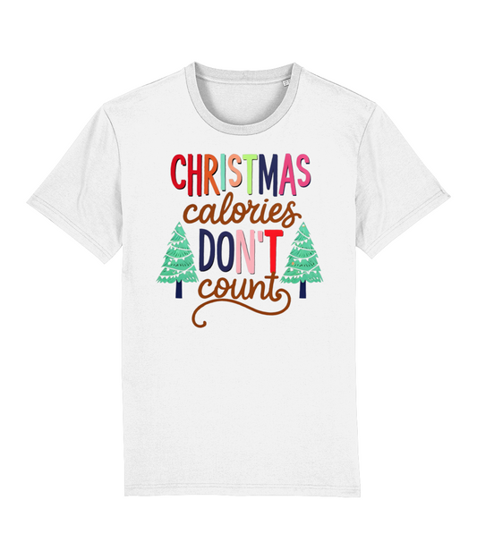 Christmas Calories Don't Count Organic T-Shirt