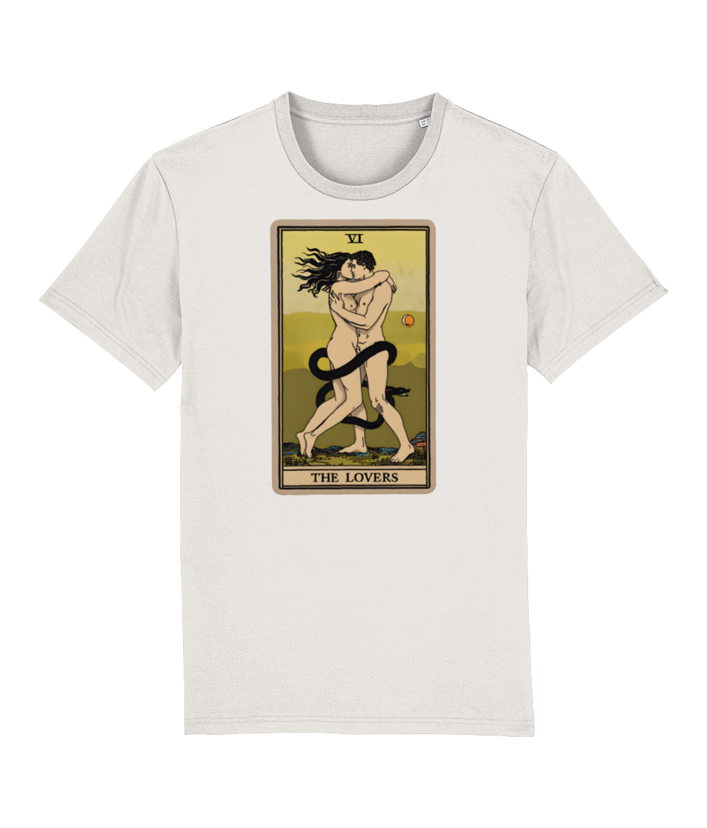 James Bond Inspired Lovers Tarot Card Organic T-Shirt